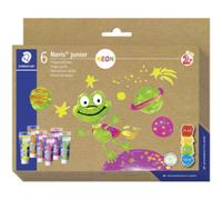 Peinture aux doigts Noris junior FLUO, carton de 6