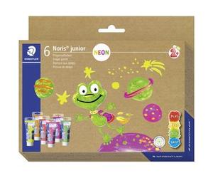 Peinture aux doigts Noris junior FLUO, carton de 6