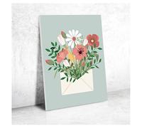 Graine créative Peinture au numéro 30 x 40 cm – Motif fleuri