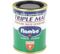 Peinture - AVEL - Flambo noir - Triple mat - 100 mL