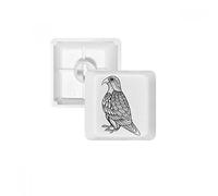 Peinture Bird Flying Line Long PBT Keycaps pour clavier mécanique Blanc OEM sans Marquage d'impression R2 multicolore