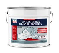 Peinture bitume, résine sol enrobé bitumeux, asphalte, goudron 10 litres Blanc