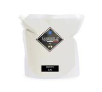 Peinture Blanc Ivoire Acrylique Ndovu - Effet Mat-Poudré - Peinture Mur & Plafond - Lessivable - Séchage En 30 min - COV A+ - Fabriquée En France - 2,5 L - BARBOUILLE