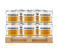 Peinture blanc mat intérieur murs et plafonds, 2 en 1, Impression et Finition PROFACILE 10 x 10L