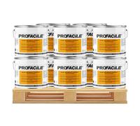 PROFACILE Peinture blanc mat intérieur murs et plafonds, sans odeur, 2 en 1, sous-couche intégrée 10 x 10L