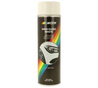 PEINTURE BLANCHE BRILLANTE AEROSOL 500ML MOTIP