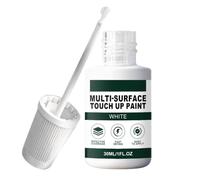 Peinture blanche polyvalente pour armoires - Remplisseur de copeaux à pointe fine imperméable de 30 ml, dissolvant de rayures pour cadre de porte de meubles à séchage rapide, unité de revêtement d'app