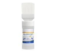 Peinture Blanche pour Mur - Peinture Murale Intérieure, Rénovation & Retouche | Pâte de Réparation 180g, Kit de Peinture Plafond, Correcteur Fissures & Trous, Enduit Blanc avec Pinceau Intégré