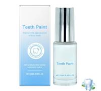 Peinture blanchissante pour les dents, 20 ml Peinture blanchissante naturelle pour les dents, détachant pour les dent, pour éliminer les taches sur les dent, haleine fraîche (1pcs)