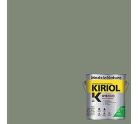 Peinture Bois et Métaux, Sous couche et Finition, Antirouille, sur Fer, Acier Galvanisé, même rouillés, très opacifiant, de MadeInNature (0.75 litre pour 10 m², soit 5 m² pour 2 couches, RAL 7033)