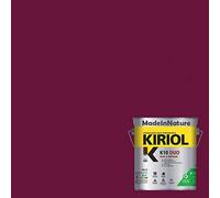 Peinture Bois et Métaux, Sous couche et Finition, Antirouille, sur Fer, Acier Galvanisé, même rouillés, très opacifiant, de MadeInNature (0.75 litre pour 10 m², soit 5 m² pour 2 couches, RAL 4004)
