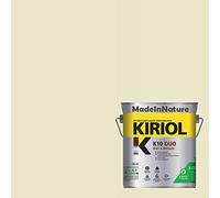 Peinture Bois et Métaux, Sous couche et Finition, Antirouille, sur Fer, Acier Galvanisé, même rouillés, très opacifiant, de MadeInNature (0.75 litre pour 10 m², soit 5 m² pour 2 couches, RAL 1013)