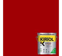 Peinture Bois et Métaux, Sous couche et Finition, Antirouille, sur Fer, Acier Galvanisé, même rouillés, très opacifiant, de MadeInNature (0.75 litre pour 10 m², soit 5 m² pour 2 couches, RAL 3001)
