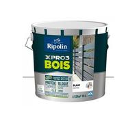 Peinture bois extérieur / intérieur Xpro3 RIPOLIN, blanc satiné 10 l