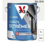 Peinture bois extérieur Climats extrêmes® V33, blanc satiné 5 l Blanc https://www.fnac.com/mp49272416/Peinture-bois-exterieur-Climats-extremes-V33-blanc-satine-5-l/w-4?oref=6259cc05-b146-6365-f61b-b36c08256c53