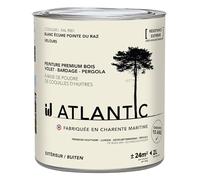 Peinture bois extérieurs - RAL 9001 Blanc écume pointe du raz - 2L - ATLANTIC