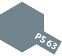 Peinture bombe Lexan Gun Metal clair PS63 Tamiya