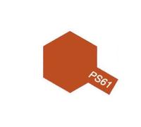 Peinture bombe Lexan orange métallisé PS61 Tamiya - 86061