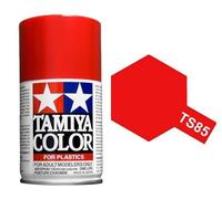 Tamiya Peinture en aérosol TS-85 pour plastique Rouge Mica Brillant 100 ml