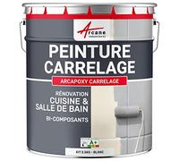 Peinture Carrelage Cuisine et Salle de Bain 2.5 kg Blanc - RAL 9003