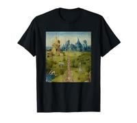 Peinture célèbre The Garden of Earthly Delights par Bosch T-Shirt