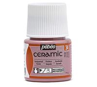 Pébéo – Peinture Ceramic – Couleur opaque pour terre cuite, céramique et faïence – Rose 45 ml