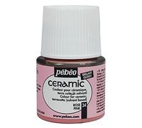 Pébéo – Peinture Ceramic – Couleur opaque pour terre cuite, céramique et faïence – Rose 45 ml