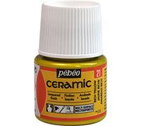 Peinture céramique Pébéo, 45 ml, 21 jaune riche