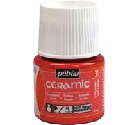 Pébéo - Céramique - Couleur opaque pour terre cuite, céramique - Bouteille de 45 ml - Cyclamin 025-031