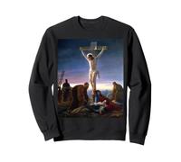 Peinture Christ sur la Croix Carl Bloch 1870 Sweatshirt