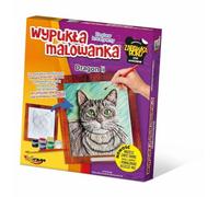 Peinture convexe d'un chat - Dragon Li