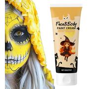Peinture corporelle crème à couverture complète - Accessoires de déguisement longue durée pour adultes et - Cosplay, Halloween, fête, théâtre, scène, Noël, zombie, squelette, vampire