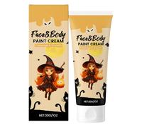 Peinture corporelle crème lavable à base d'eau | Accessoires de déguisement lavables pour cosplay, scène, fête, théâtre, Noël, , squelette, vampire