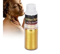 Peinture Corporelle de Base or doré Paillettes Poudre Visage Corps Peinture Temporaire Tatouage Nail Art Artisanat Paillettes Poudre 0.4 Oz