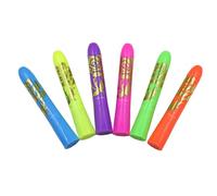 Peinture Corps Fluorescente | Peinture Luminescente Pour La Peau 6 Pièces,Marqueurs Pailletés À Séchage Rapide Lavables Pour Boîtes De Nuit Festivals Mariages À Thème Fêtes