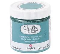 Peinture enfant GENERIQUE Peinture craie (Chalky Finish) - turquoise d'Inde - 118 ml - Rayher