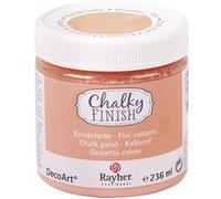 Peinture craie chalky pour matériau poreux abricot -