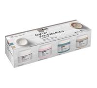 C. Kreul Peinture à la craie Chalky 75305 – opaque, mate – 4×150 ml blanc/rose/bleu/beige