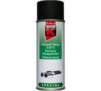 Spray pour Echappement Auto-K - Bombe Aérosol Spray de Peinture Résistante à la Chaleur Spéciale Echappement - Noir - 400 ml - Ref. 233099