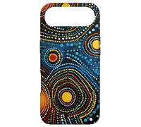 Peinture d'art aborigène Australien Peinture par Points Coque pour iPhone Air