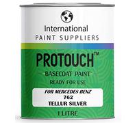 Peinture de base PROTOUCH pour Mercedes Benz 762 Tellur Silver RFU prête à l'emploi, diluée, pot de 1 l