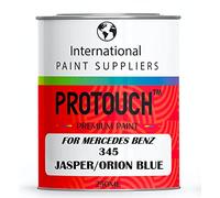 Peinture de base pure non diluée pour Mercedes Benz 345 Jasper/Orion Blue, pot de 250 ml