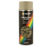 PEINTURE DE CAMOUFLAGE GRISE AEROSOL 400ML MOTIP