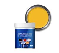 Peinture de Conversion de la Rouille pour Métaux, Protection Anti-Corrosion Multiusage, Intérieur et Extérieur, 8 Couleurs, Sûr et Éfficace,Écologique, Idéal pour Rampes & Voitures (Yellow, 1000g)