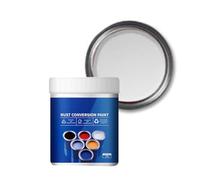 Peinture de Conversion de la Rouille pour Métaux, Protection Anti-Corrosion Multiusage, Intérieur et Extérieur, 8 Couleurs, Sûr et Éfficace,Écologique, Idéal pour Rampes & Voitures (Sliver, 500g)