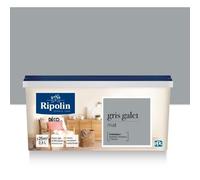Peinture de couleur murale intérieur mat gris galet 2.5L Ripolin