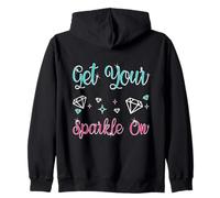 Peinture De Diamant Artiste Get Your Sparkle On Peinture En Sweat à Capuche