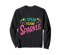 Peinture De Diamant Artiste I Speak Fluent Sparkle Peinture Sweatshirt