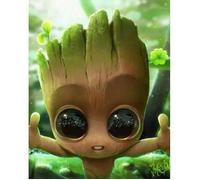 Peinture de Diamant - Groot - 30x40cm - Kit Complet - DIY - Enfant 9 ans et plus