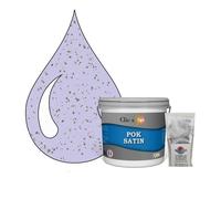 Peinture de Finition Acrylique Effet Pailleté - Sorbet Violet - 2,5L - Satiné - Intérieur